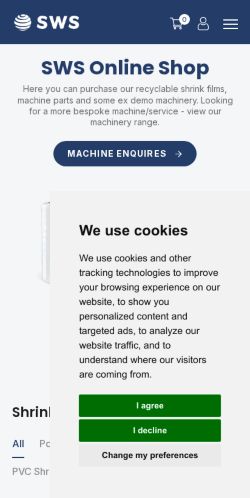 Mobile page screenshot