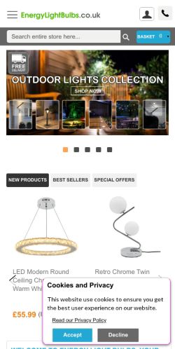 Mobile page screenshot