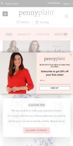 Mobile page screenshot