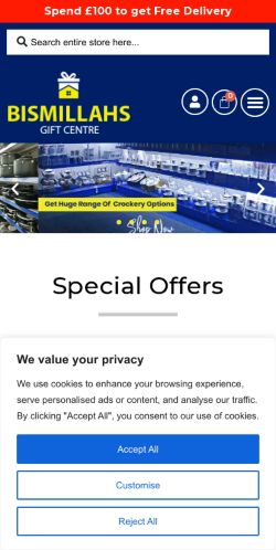 Mobile page screenshot