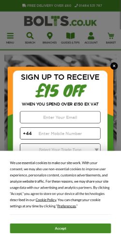 Mobile page screenshot