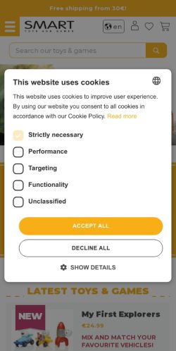 Mobile page screenshot