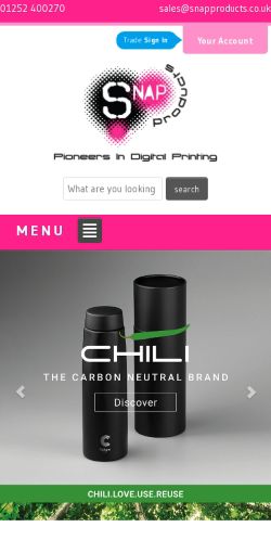 Mobile page screenshot