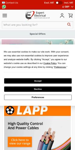 Mobile page screenshot