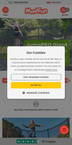 Mobile page screenshot
