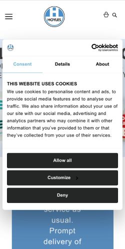 Mobile page screenshot