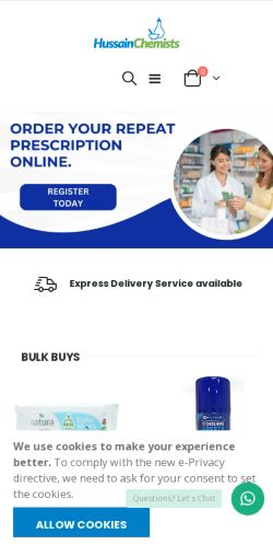 Mobile page screenshot