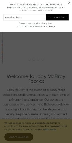 Mobile page screenshot