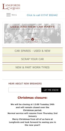 Mobile page screenshot