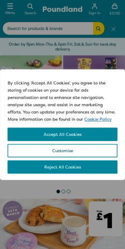 Mobile page screenshot