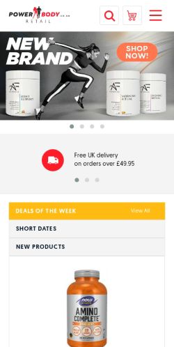 Mobile page screenshot