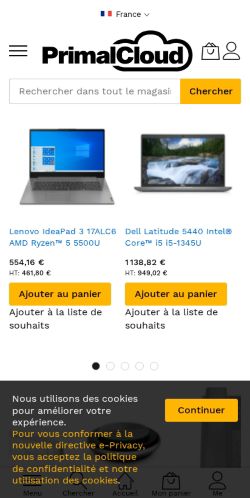 Mobile page screenshot