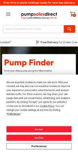Mobile page screenshot