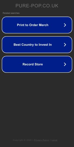 Mobile page screenshot
