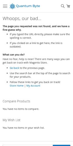 Mobile page screenshot