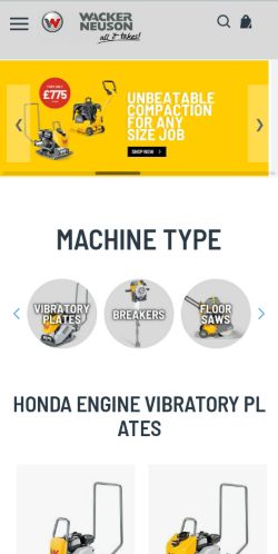 Mobile page screenshot