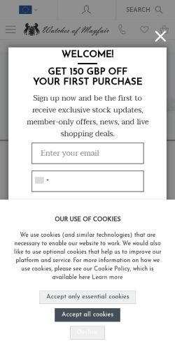 Mobile page screenshot