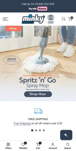 Mobile page screenshot