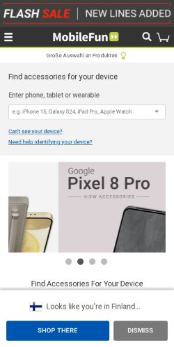 Mobile page screenshot