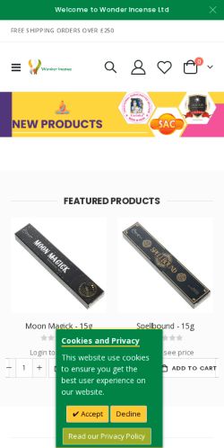 Mobile page screenshot