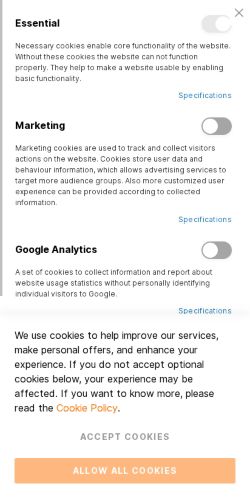 Mobile page screenshot