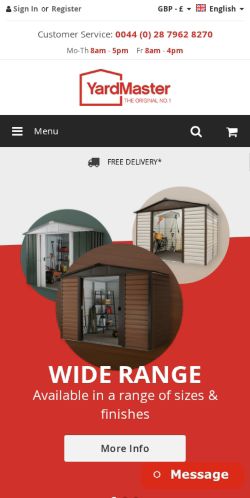 Mobile page screenshot