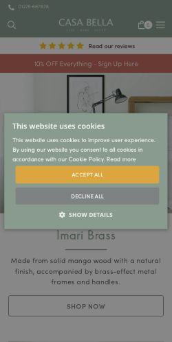 Mobile page screenshot