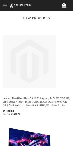 Mobile page screenshot