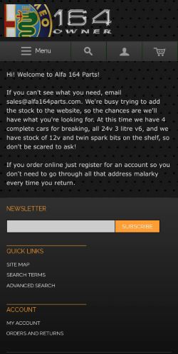 Mobile page screenshot