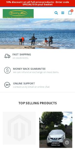 Mobile page screenshot