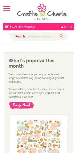 Mobile page screenshot