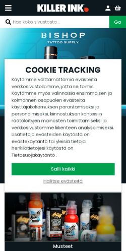 Mobile page screenshot