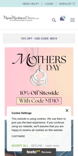 Mobile page screenshot