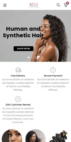 Mobile page screenshot