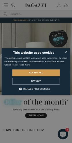 Mobile page screenshot