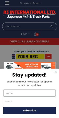 Mobile page screenshot