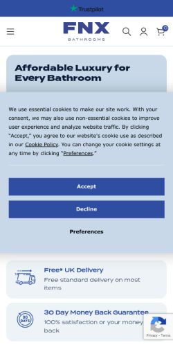 Mobile page screenshot
