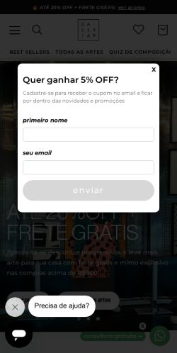 Mobile page screenshot