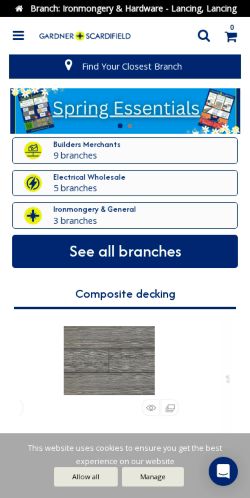 Mobile page screenshot