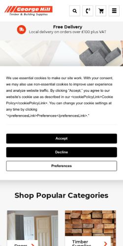 Mobile page screenshot