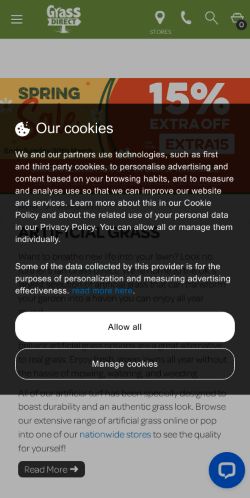 Mobile page screenshot