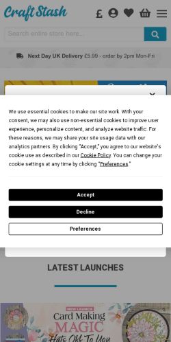 Mobile page screenshot