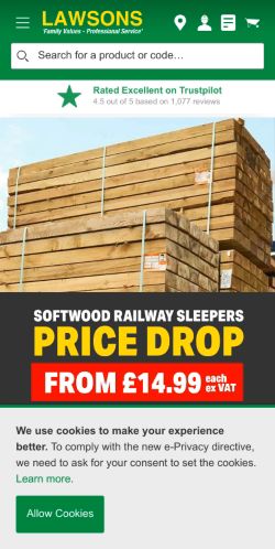 Mobile page screenshot