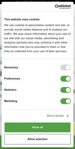 Mobile page screenshot