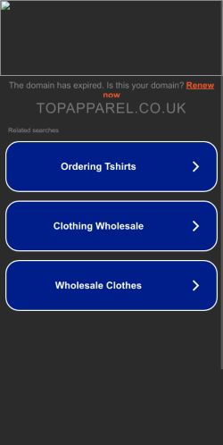 Mobile page screenshot