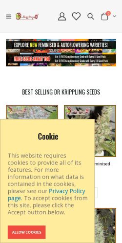 Mobile page screenshot