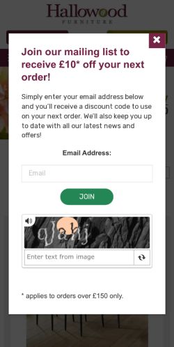 Mobile page screenshot