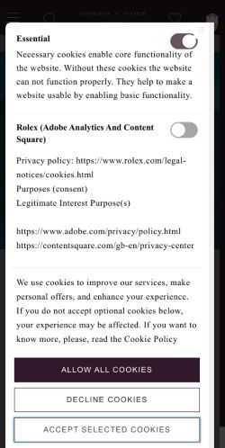 Mobile page screenshot