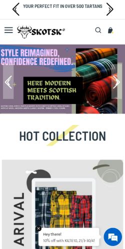Mobile page screenshot