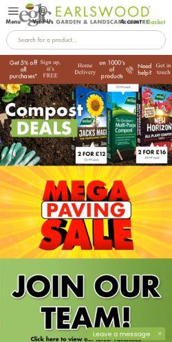 Mobile page screenshot